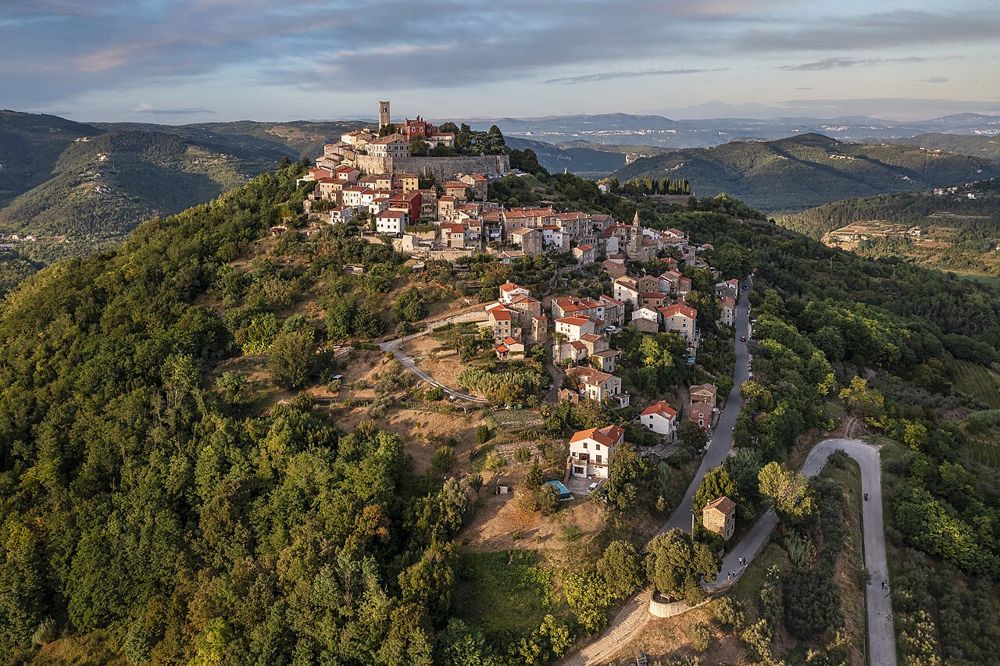 Hilltop town of Motovun